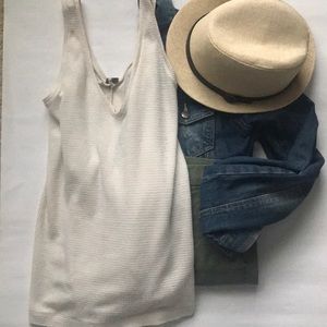 Free People Flowy Waffle Tank